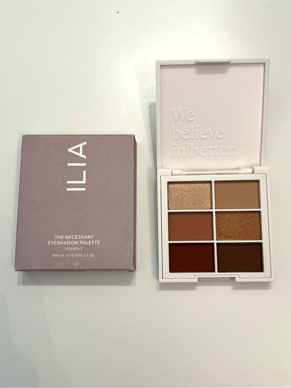 ILIA The Necessary Eyeshadow Palette Warm Nude - New in Box